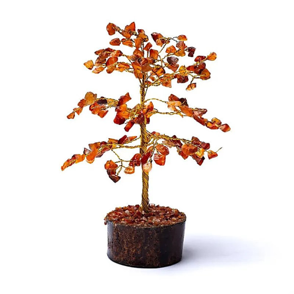 Edelsteinbaum 18cm Karneol
