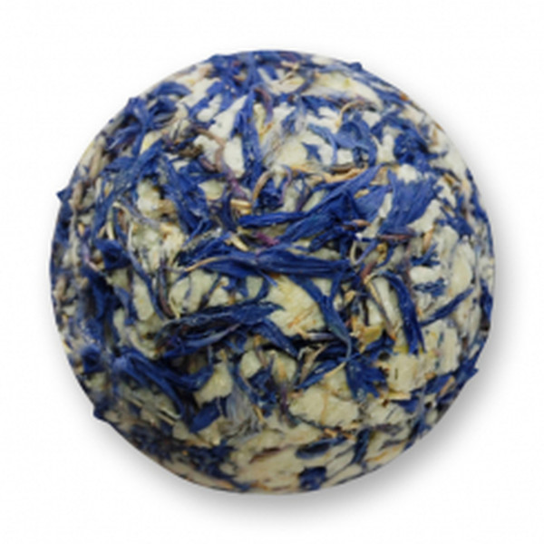 Badebutter Kugel Kornblume Lotus