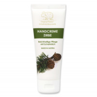 Handcreme mit Bio Schafmilch und Zirbe