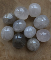 Lila Achat Trommelstein 20-30mm