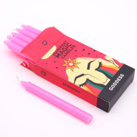 Ritualkerze-Manifest Rosa Liebe