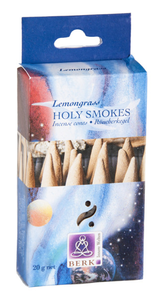 Räucherkegel Lemongras