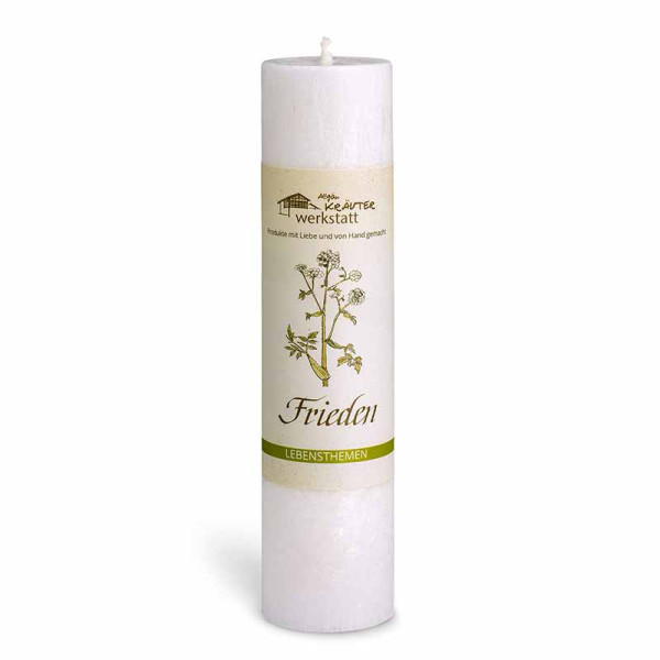 Allgäuer Heilkräuterkerze Frieden