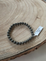 Kugelarmband 6mm Pyrite