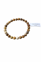 Kugelarmband 6mm Landschafts Jaspis