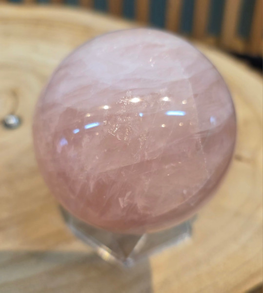 Sphere 70-80 mm Rosenquarz A