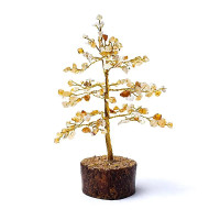 Edelsteinbaum 18cm Citrin