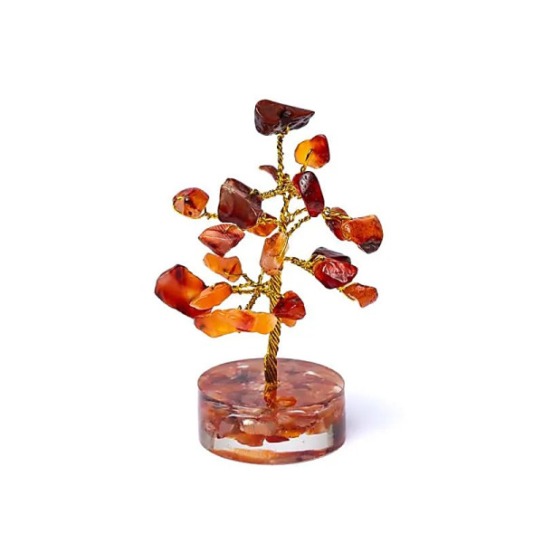 Edelsteinbaum mini 8cm Karneol