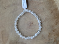 Kugelarmband Bergkristall  6mm